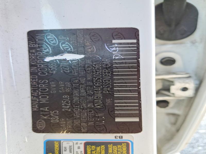 Aukcja sprzedaży 2016 Kia Optima, vin: KNAGM4AD6G5092561, numer aukcji: 50628096