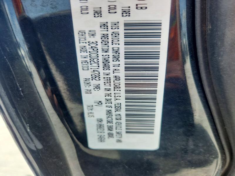 49643136 :رقم المزاد ، 3C4PDCDG2CT147262 vin ، 2012 Dodge Journey مزاد بيع