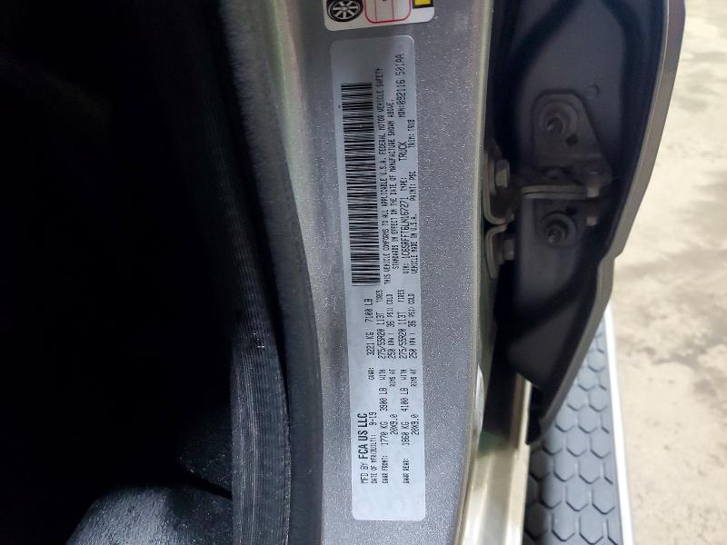 Продаж на аукціоні авто 2020 Ram 1500, vin: 1C6SRFFT6LN167271, номер лоту: 49634116
