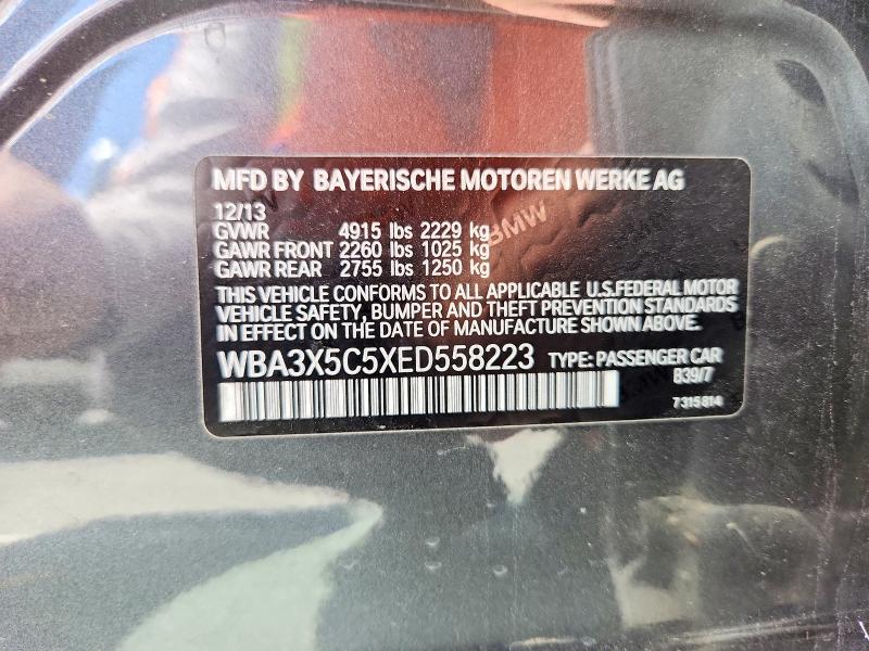 Продаж на аукціоні авто 2014 Bmw 328, vin: WBA3X5C5XED558223, номер лоту: 49414196