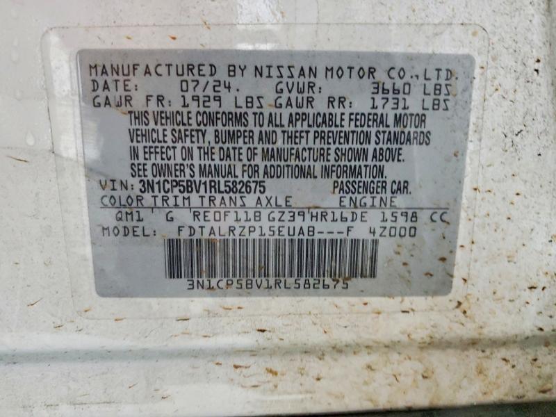 Aukcja sprzedaży 2024 Nissan Kicks, vin: 3N1CP5BV1RL582675, numer aukcji: 51317166