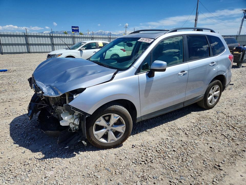 2015 Subaru Forester მანქანა იყიდება აუქციონზე, vin: JF2SJADC9FH492801, აუქციონის ნომერი: 50679256