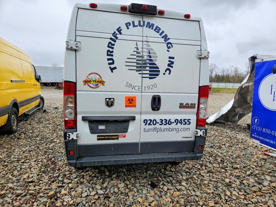Продаж на аукціоні авто 2018 Ram Promaster 2500, vin: 3C6TRVDG5JE156381, номер лоту: 51769126