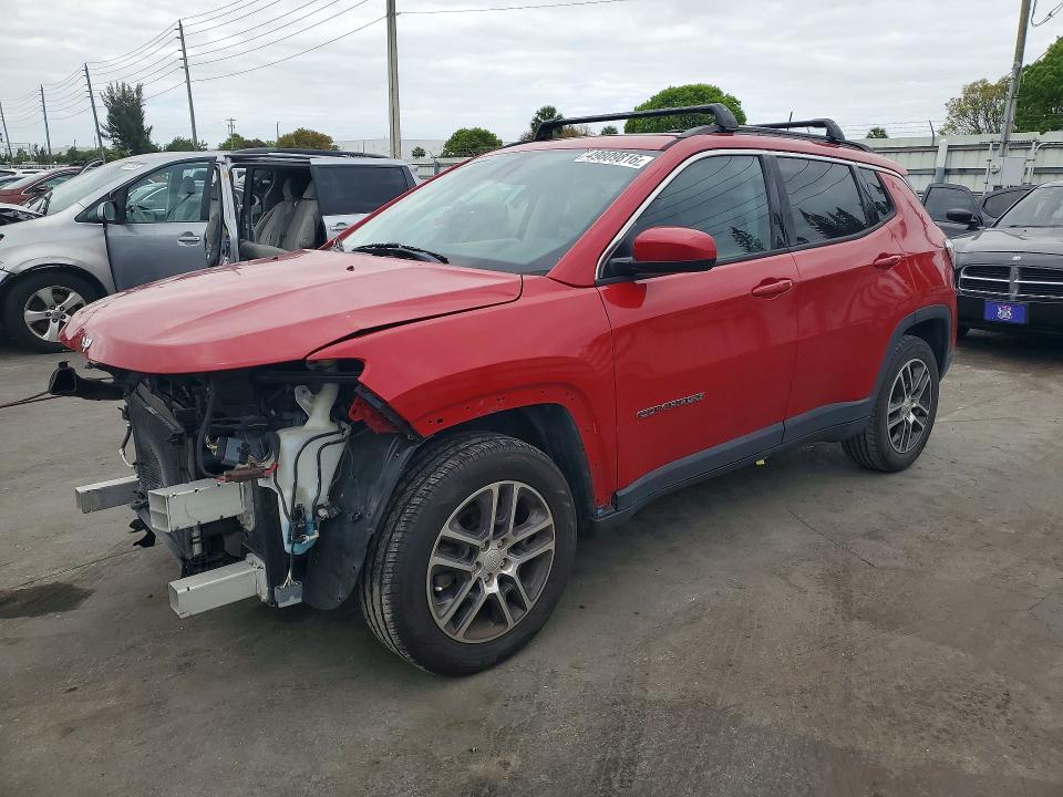 Продаж на аукціоні авто 2018 Jeep Compass, vin: 3C4NJCBB4JT487890, номер лоту: 49809816