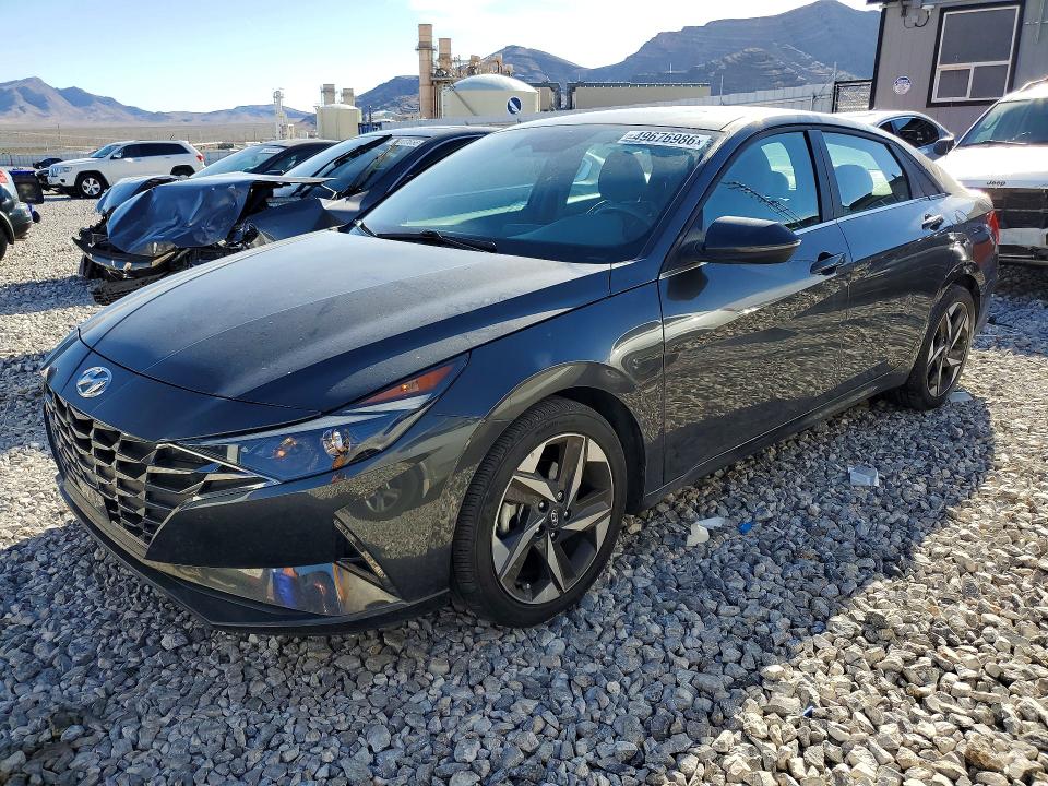 2022 Hyundai Elantra მანქანა იყიდება აუქციონზე, vin: 5NPLN4AG0NH072599, აუქციონის ნომერი: 49676986