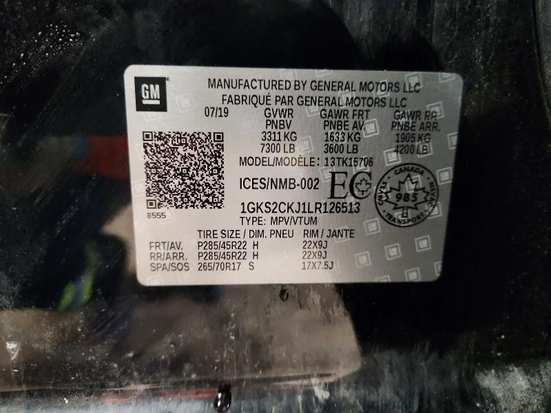 Продажа на аукционе авто 2020 Gmc Yukon, vin: 1GKS2CKJ1LR126513, номер лота: 49636116