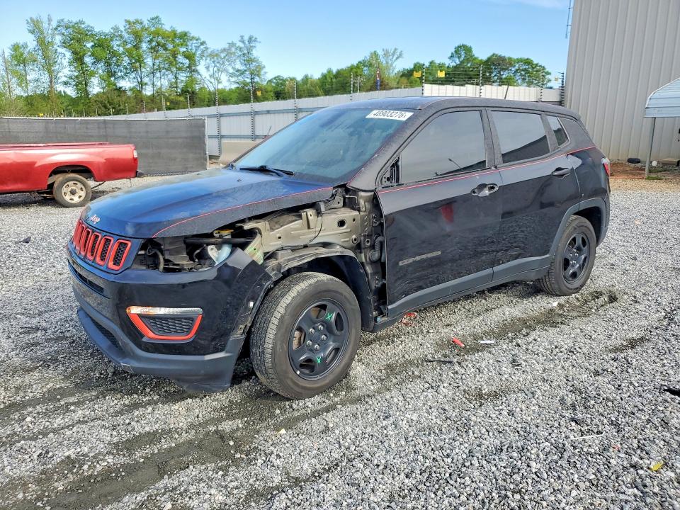 Продажа на аукционе авто 2018 Jeep Compass, vin: 3C4NJCAB7JT461057, номер лота: 48903276