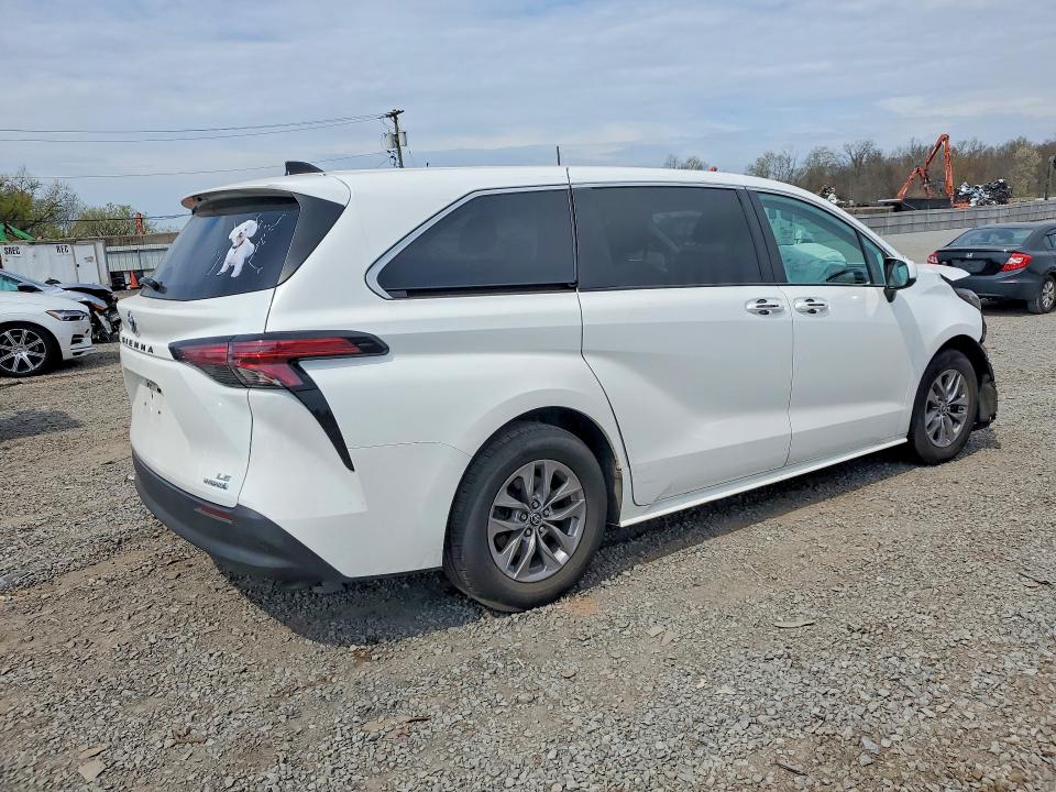 Aukcja sprzedaży 2022 Toyota Sienna, vin: 5TDKRKEC3NS076362, numer aukcji: 49584666
