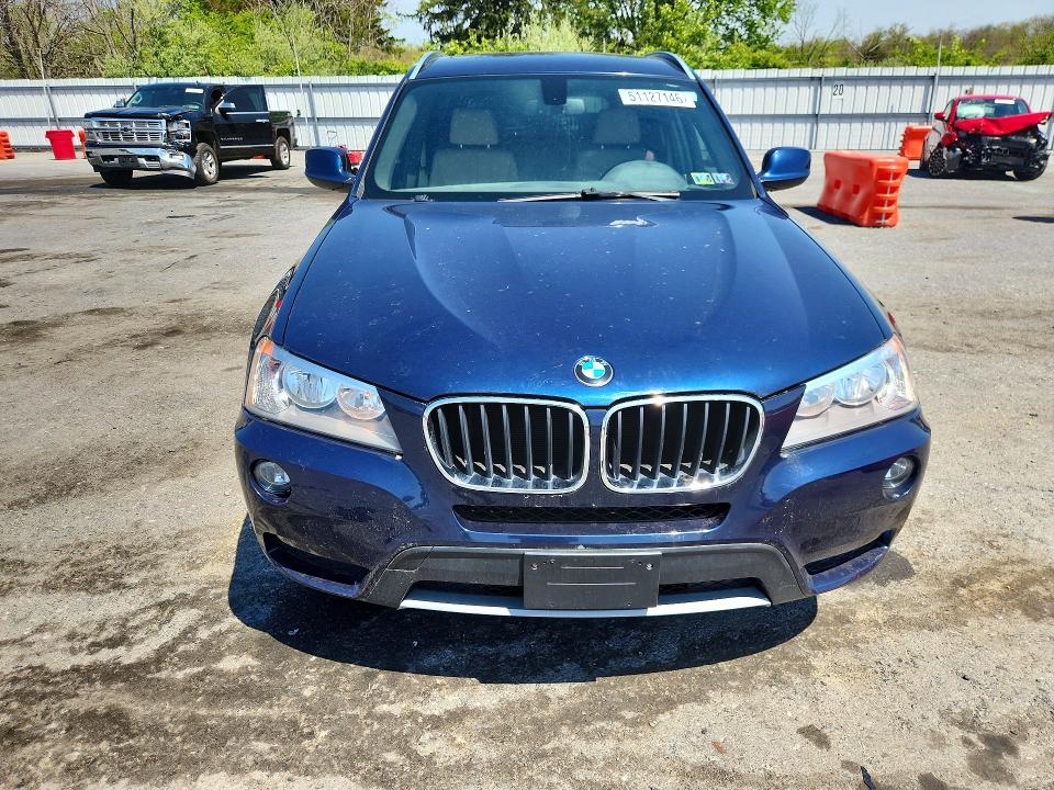 2013 Bmw X3 მანქანა იყიდება აუქციონზე, vin: 5UXWX9C54D0A11009, აუქციონის ნომერი: 51127146