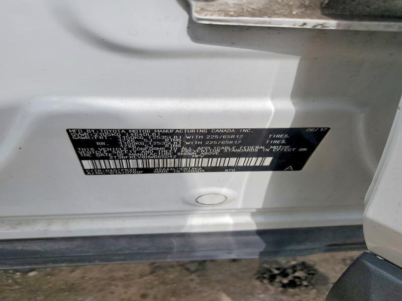 Aukcja sprzedaży 2017 Toyota Rav4, vin: 2T3BFREV8HW665042, numer aukcji: 52020716