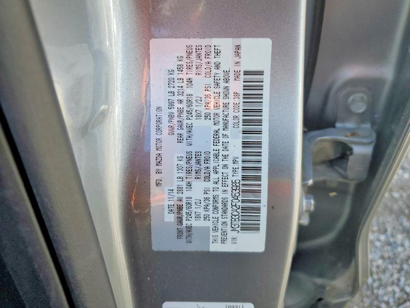 2015 Mazda Cx-9 მანქანა იყიდება აუქციონზე, vin: JM3TB3CA2F0453985, აუქციონის ნომერი: 50187586