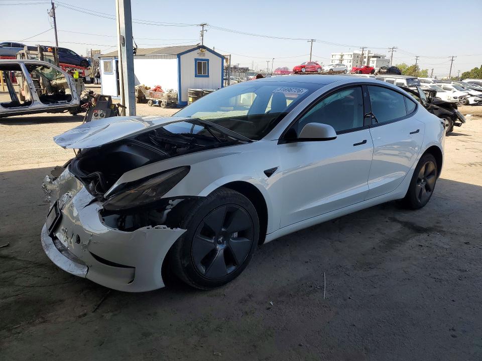 Продажа на аукционе авто 2022 Tesla Model 3, vin: 5YJ3E1EAXNF376784, номер лота: 53848846