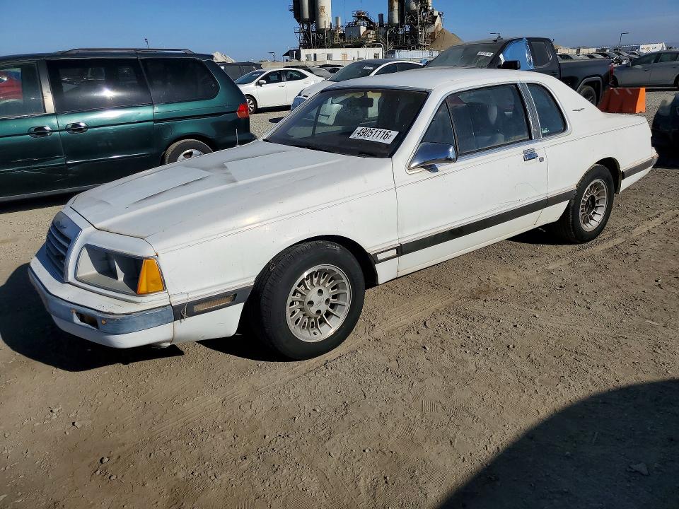 Auction sale of the 1985 Ford Thunderbird, vin: 1FABP46F9FH191568, lot number: 49051116