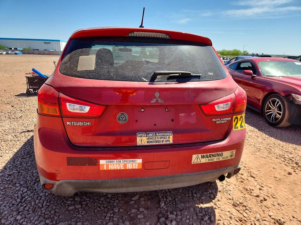 Aukcja sprzedaży 2015 Mitsubishi Outlander Sport, vin: 4A4AP3AU2FE006549, numer aukcji: 50607906