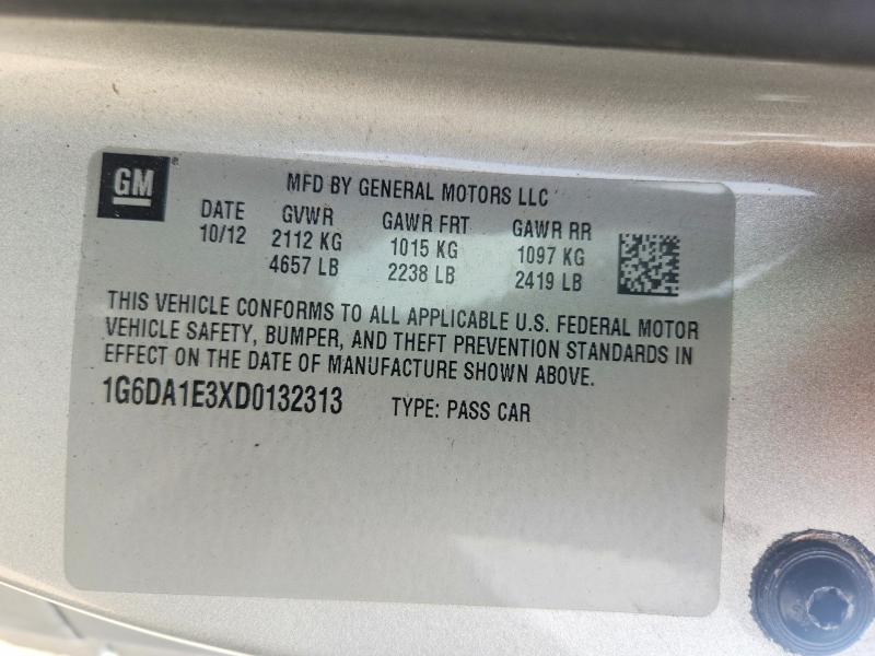 Продажа на аукционе авто 2013 Cadillac Cts, vin: 1G6DA1E3XD0132313, номер лота: 47577046