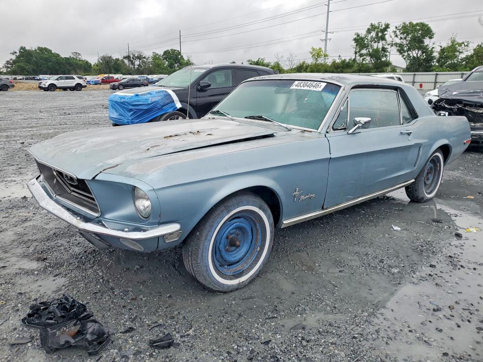 Aukcja sprzedaży 1968 Ford Mustang, vin: 8T01T167983, numer aukcji: 48384646