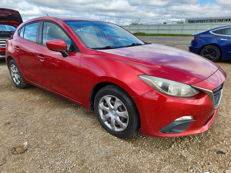 50976096 :رقم المزاد ، JM1BM1K72E1165143 vin ، 2014 Mazda 3 مزاد بيع