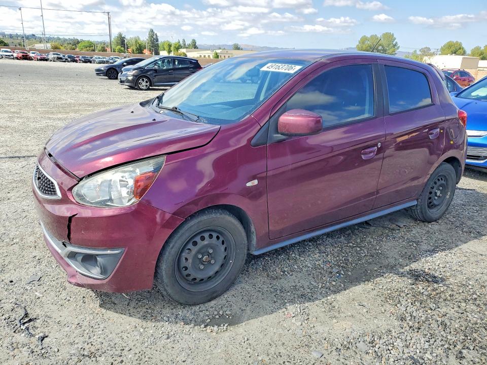 Aukcja sprzedaży 2019 Mitsubishi Mirage, vin: ML32A3HJ8KH000940, numer aukcji: 49163706
