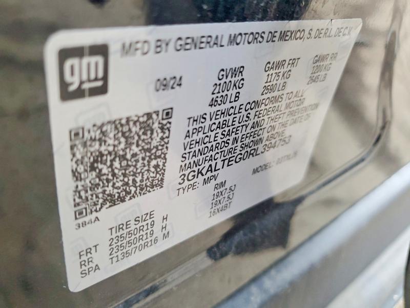 Aukcja sprzedaży 2024 Gmc Terrain, vin: 3GKALTEG0RL394753, numer aukcji: 48198806