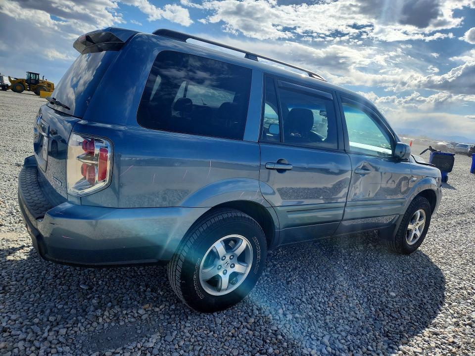2007 Honda Pilot მანქანა იყიდება აუქციონზე, vin: 2HKYF18557H536107, აუქციონის ნომერი: 47281856