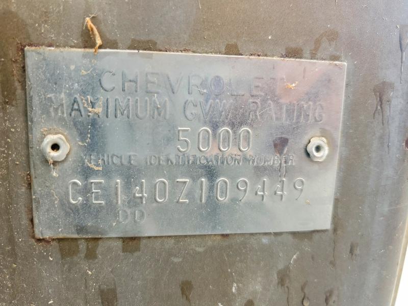 Aukcja sprzedaży 1970 Chev C/k 10 Series, vin: CE140Z109449, numer aukcji: 51663746