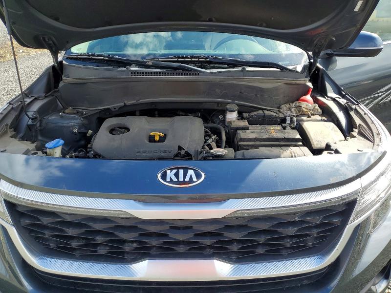2021 Kia Seltos მანქანა იყიდება აუქციონზე, vin: KNDERCAAXM7109454, აუქციონის ნომერი: 49609276