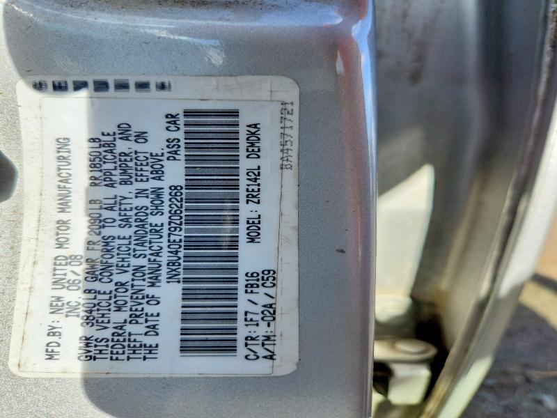 Продаж на аукціоні авто 2009 Toyota Corolla, vin: 1NXBU40E79Z062268, номер лоту: 49681546
