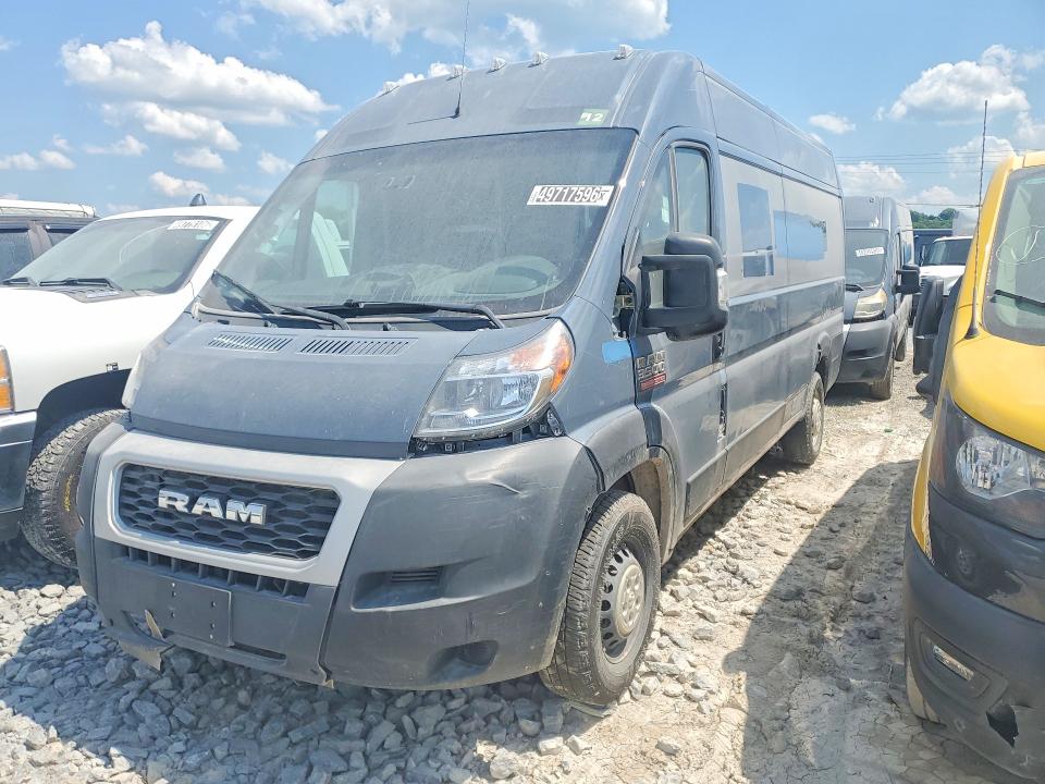 60504376 :رقم المزاد ، 3C6FRVJG7ME503232 vin ، 2021 Ram Promaster 3500 مزاد بيع