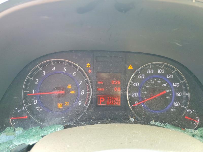 51087016 :رقم المزاد ، JN8AS1MU7AM802805 vin ، 2010 Infiniti Fx35 Rwd مزاد بيع