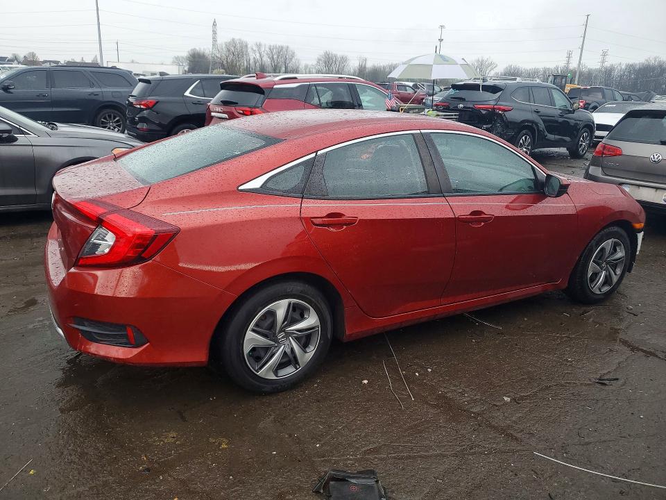2020 Honda Civic მანქანა იყიდება აუქციონზე, vin: 2HGFC2F6XLH584580, აუქციონის ნომერი: 49868586