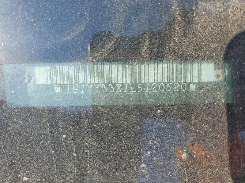48544556 :رقم المزاد ، 1G1YY3381L5120520 vin ، 1990 Chev Corvette مزاد بيع