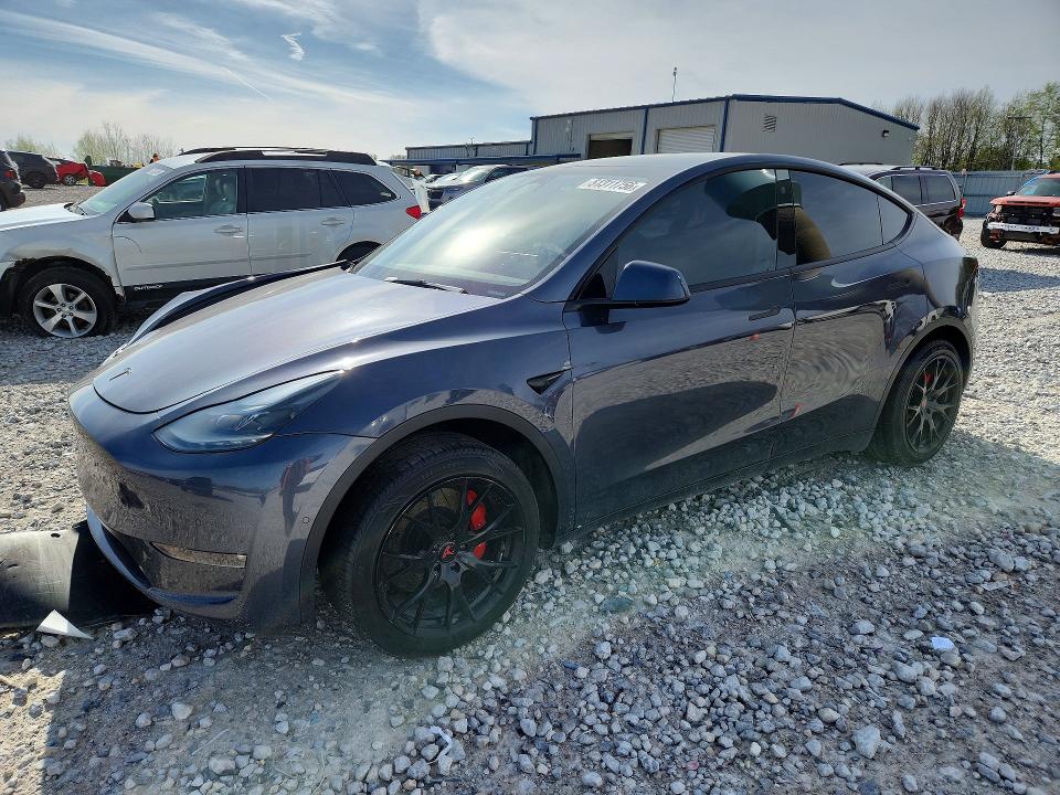 Продажа на аукционе авто 2022 Tesla Model Y, vin: 7SAYGDEF6NF537003, номер лота: 51311756