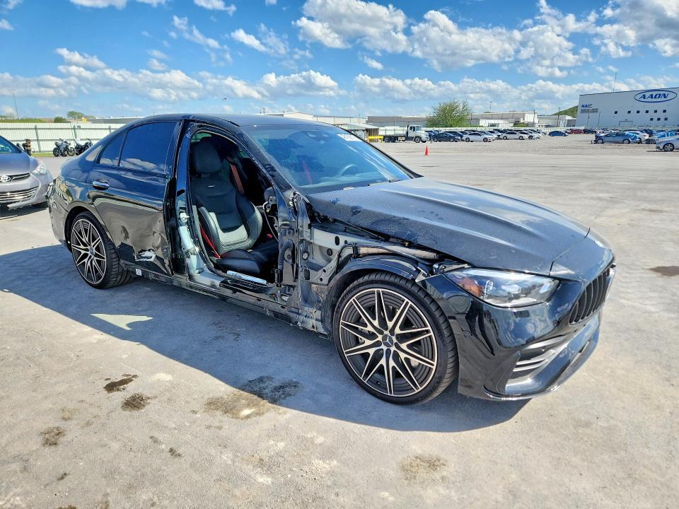 48150816 :رقم المزاد ، W1KAF8HB9RR186840 vin ، 2024 Mercedes-benz C مزاد بيع