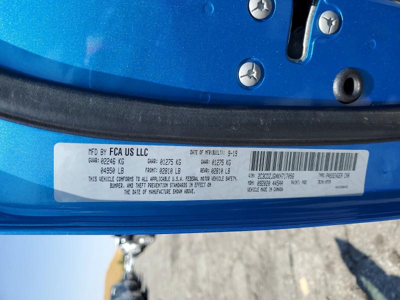 Aukcja sprzedaży 2019 Dodge Challenger, vin: 2C3CDZJGXKH717056, numer aukcji: 51798506
