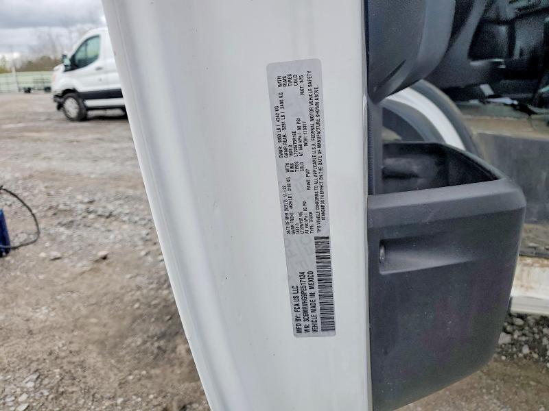2023 Ram Promaster 3500 მანქანა იყიდება აუქციონზე, vin: 3C6MRVHG9PE517134, აუქციონის ნომერი: 51337776