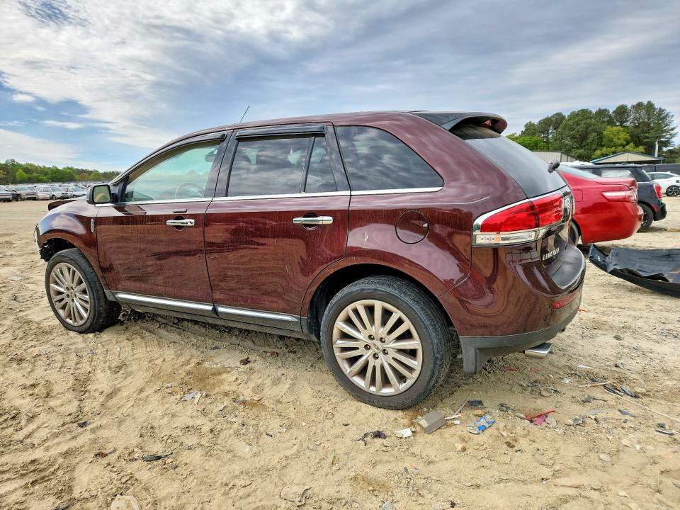51354126 :رقم المزاد ، 2LMDJ8JK8CBL09702 vin ، 2012 Lincoln Townhouse Mkx مزاد بيع