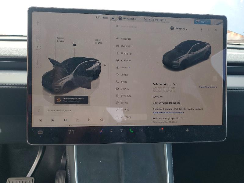 Продаж на аукціоні авто 2026 Tesla Model Y, vin: 7SAYGDEE4TF395349, номер лоту: 49127326