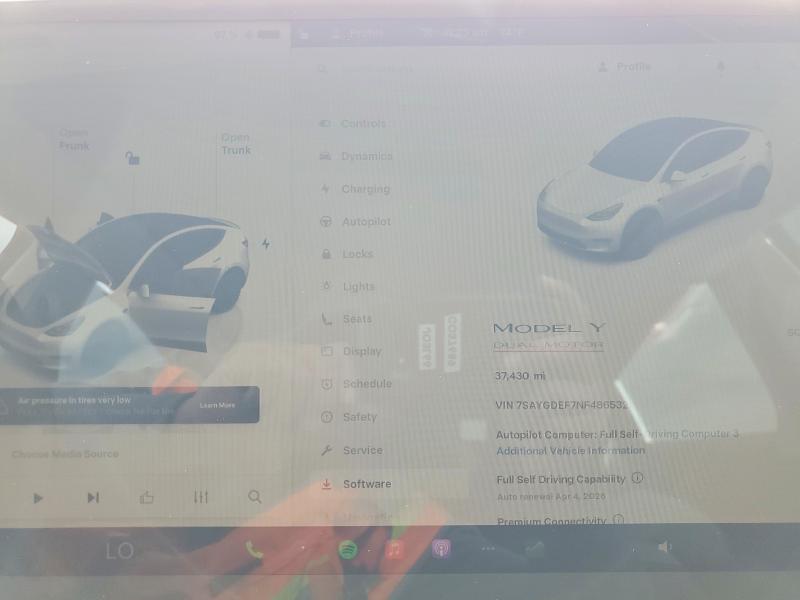 Продаж на аукціоні авто 2022 Tesla Model Y, vin: 7SAYGDEF7NF486532, номер лоту: 48693236