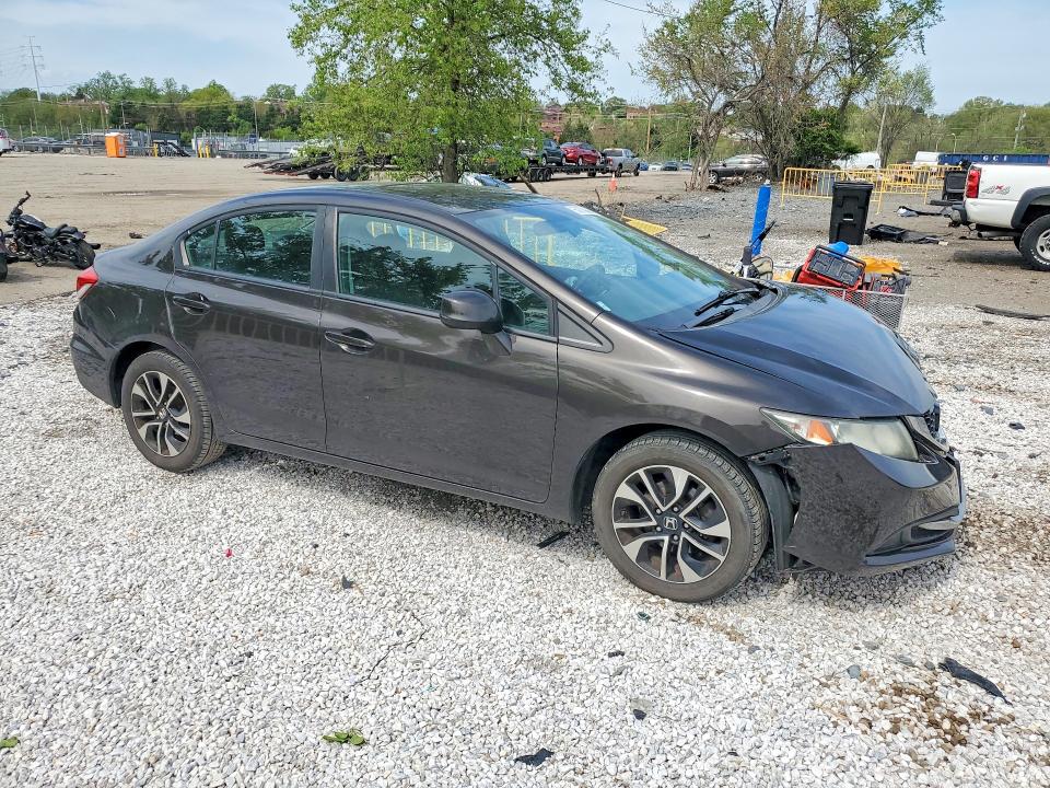2013 Honda Civic მანქანა იყიდება აუქციონზე, vin: 19XFB2F82DE233663, აუქციონის ნომერი: 50070866