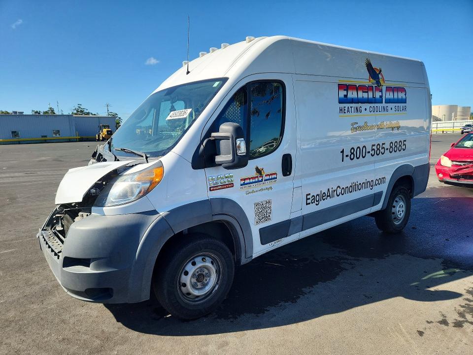 2018 Ram Promaster 1500 მანქანა იყიდება აუქციონზე, vin: 3C6TRVBG6JE152780, აუქციონის ნომერი: 48503836