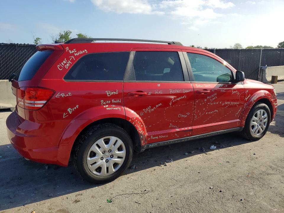 49393636 :رقم المزاد ، 3C4PDCAB9GT134345 vin ، 2016 Dodge Journey مزاد بيع
