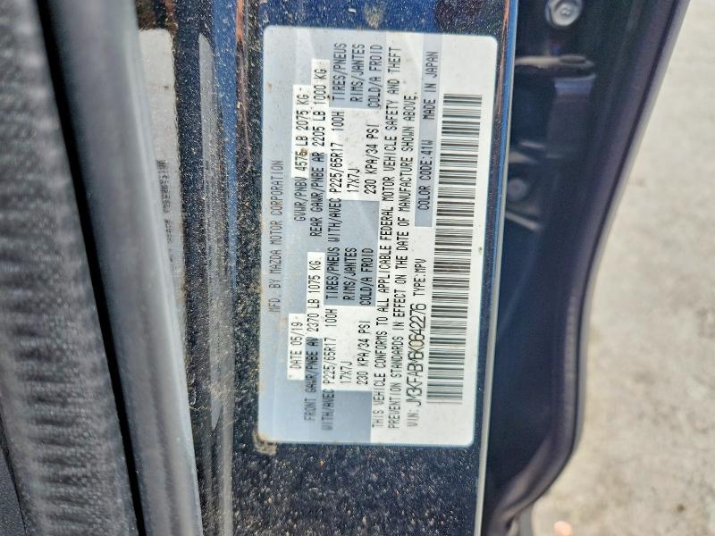 Aukcja sprzedaży 2019 Mazda Cx-5, vin: JM3KFABM6K0642276, numer aukcji: 50229336