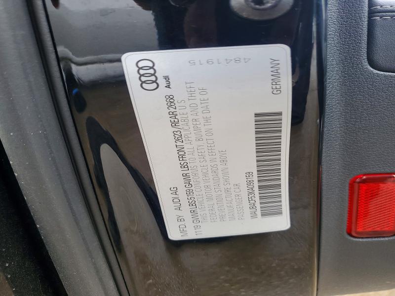 51284516 :رقم المزاد ، WAUB4CF53KA098159 vin ، 2019 Audi S5 مزاد بيع