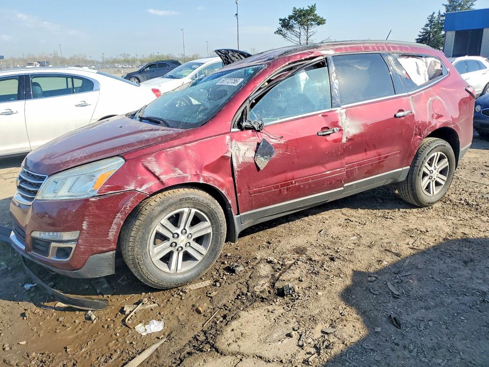 Auction sale of the 2015 Chevrolet Traverse, vin: 1GNKRGKD6FJ369852, lot number: 50772756