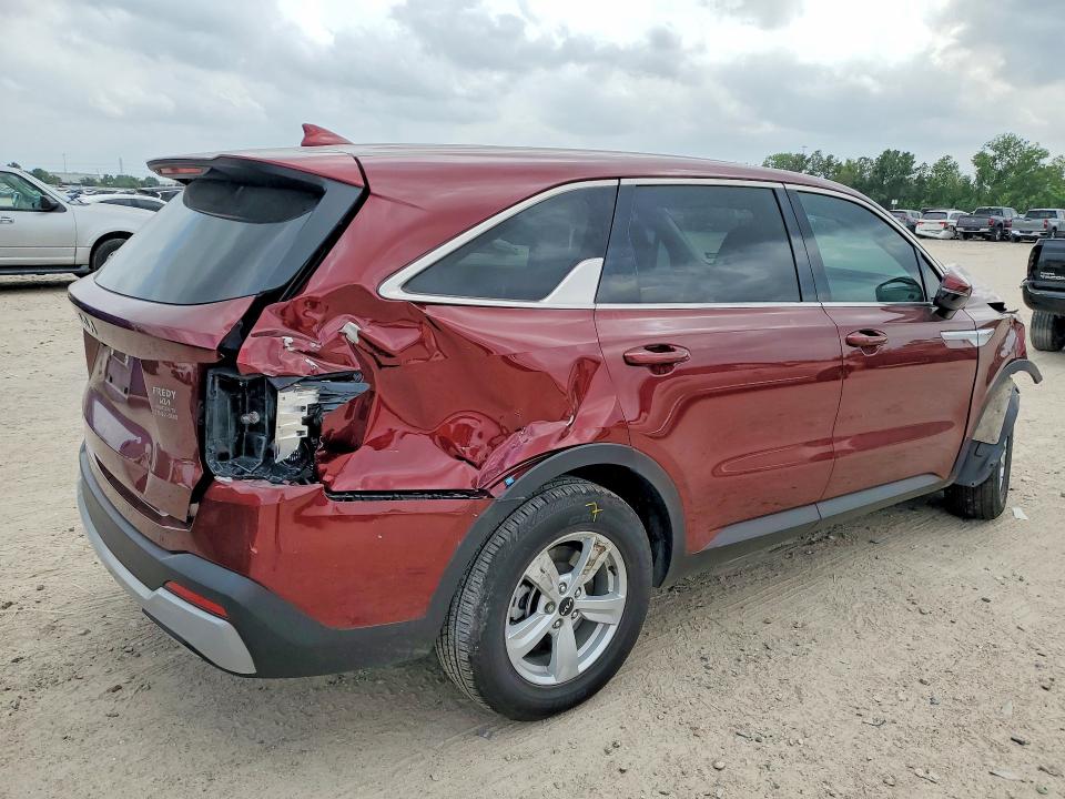 2025 Kia Sorento მანქანა იყიდება აუქციონზე, vin: 5XYRG4JC4SG358542, აუქციონის ნომერი: 51882936