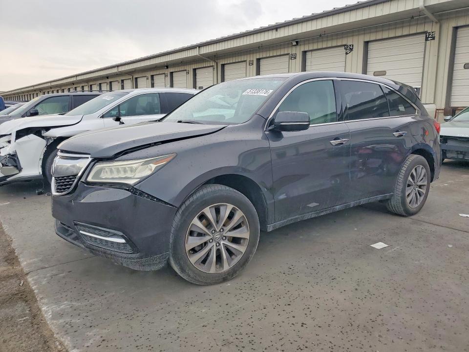 51338176 :رقم المزاد ، 5FRYD4H40FB013183 vin ، 2015 Acura Mdx مزاد بيع