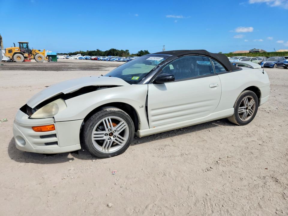 50250566 :رقم المزاد ، 4A3AE55H93E082168 vin ، 2003 Mitsubishi Eclipse مزاد بيع