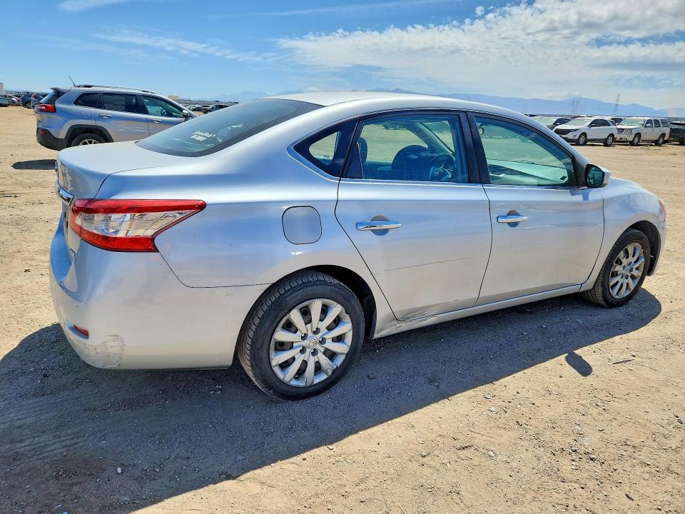 50706176 :رقم المزاد ، 3N1AB7APXDL767773 vin ، 2013 Nissan Sentra مزاد بيع