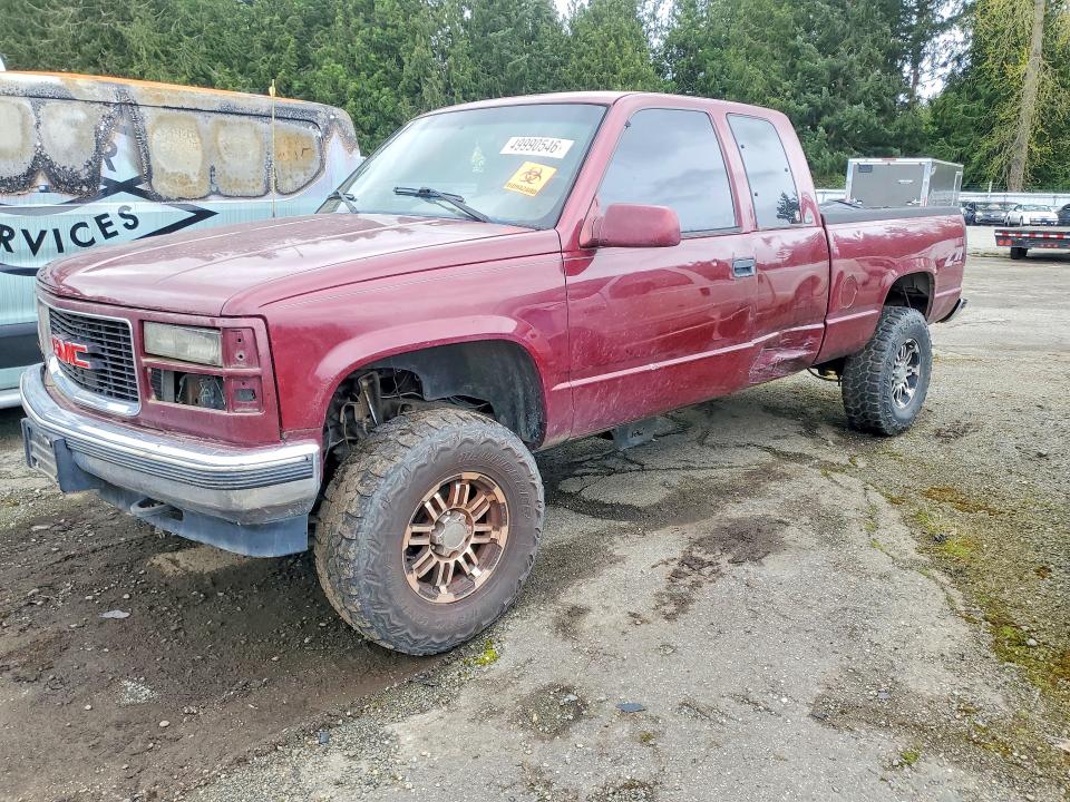 1996 Gmc Sierra მანქანა იყიდება აუქციონზე, vin: 1GTEK19R6TE504843, აუქციონის ნომერი: 49990546