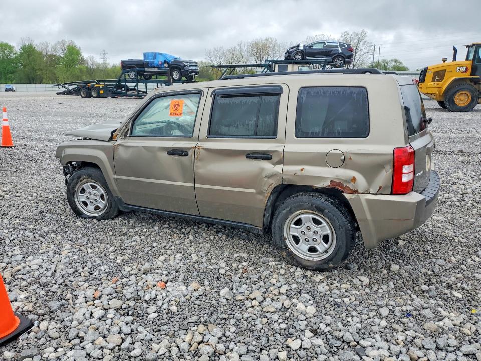 2007 Jeep Patriot მანქანა იყიდება აუქციონზე, vin: 1J8FF28W97D365642, აუქციონის ნომერი: 46949826